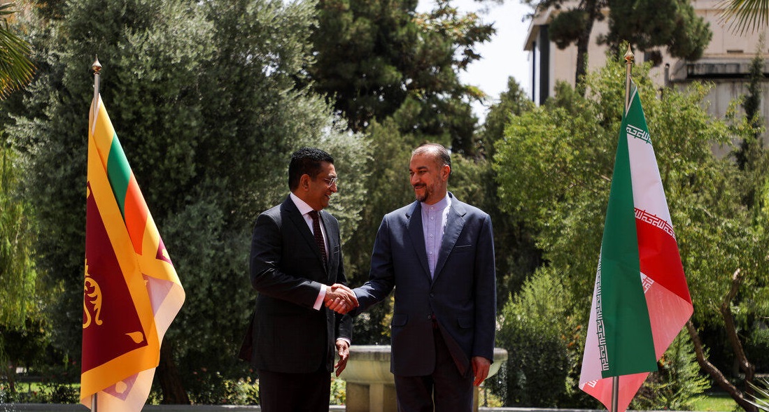 وزرای امور خارجه ایران و سریلانکا دیدار کردند